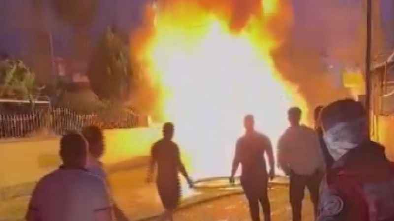 Hatay’da çıkan yangın korkuttu Hatay’da çıkan yangın korkuttu