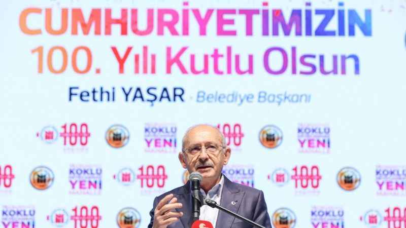 Kılıçdaroğlu: “Mansur Başkanın başkanlığında yine yolumuza devam edeceğiz”