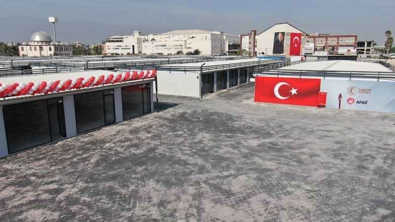 Türkiye Yüzyılı Alışveriş Merkezi depremzede esnafa can suyu olacak Türkiye Yüzyılı Alışveriş Merkezi depremzede esnafa can suyu olacak