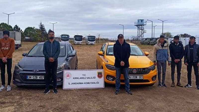  Kırklareli’nde 1061 kaçak göçmen yakalandı