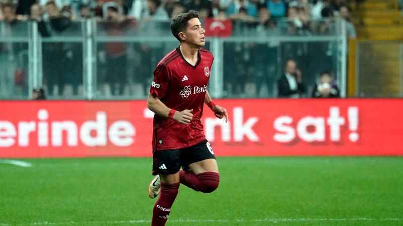 Beşiktaş’ta Yakup Arda Kılıç ilk kez A takım forması giydi