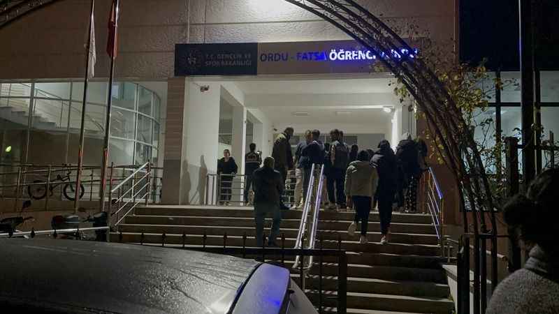 Ordu'daki KYK yurdunda asansör halatları koptu, 4 öğrenci hastaneye kaldırıldı