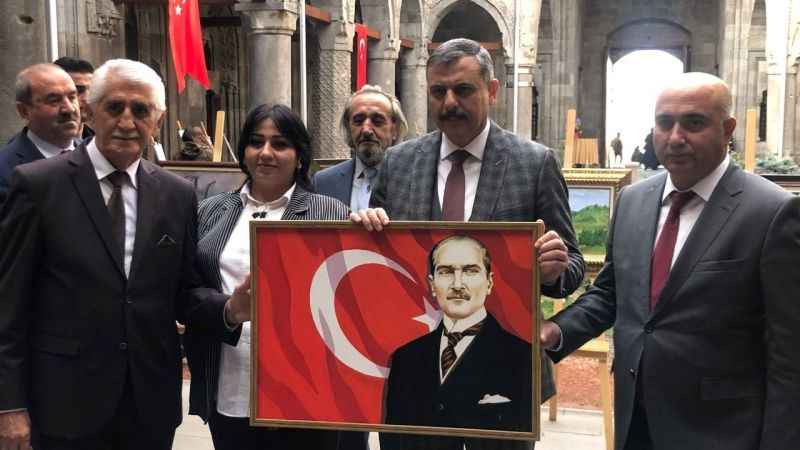 Türkiye ve Azerbaycan Dostluğu, Erzurum'da Sergilendi