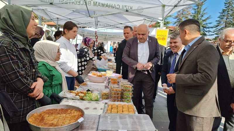 Kızılcahamam’da Filistin için yardım kampanyası düzenlendi