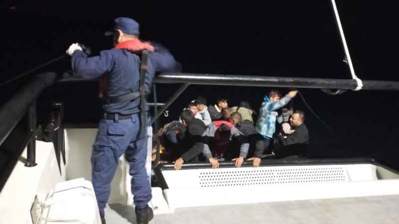 Çanakkale’de 92 kaçak göçmen yakalandı, 48 kaçak göçmen kurtarıldı