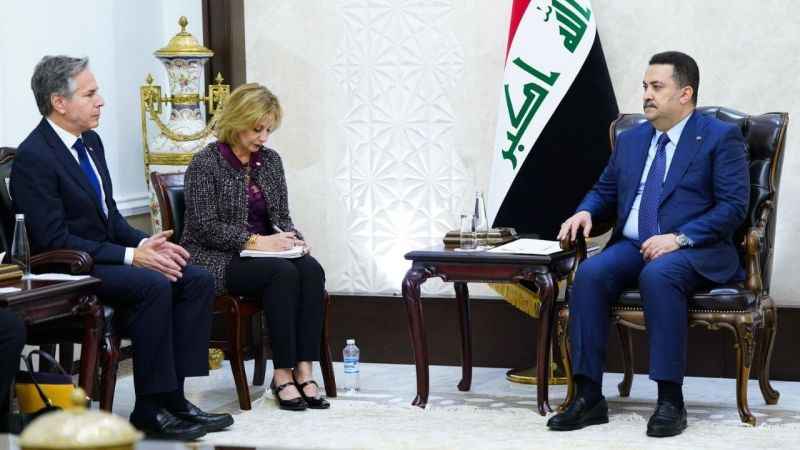 ABD Dışişleri Bakanı Blinken’dan Irak’a sürpriz ziyaret ABD Dışişleri Bakanı Blinken’dan Irak’a sürpriz ziyaret