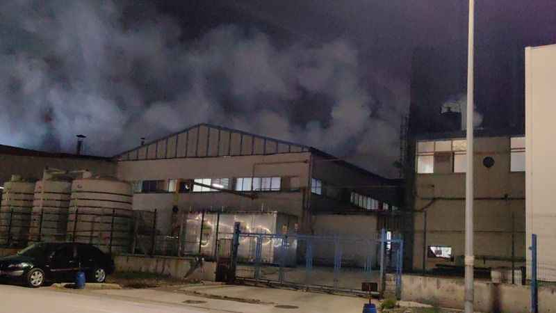 Bursa'da OSB'de tekstil fabrikasında yangın