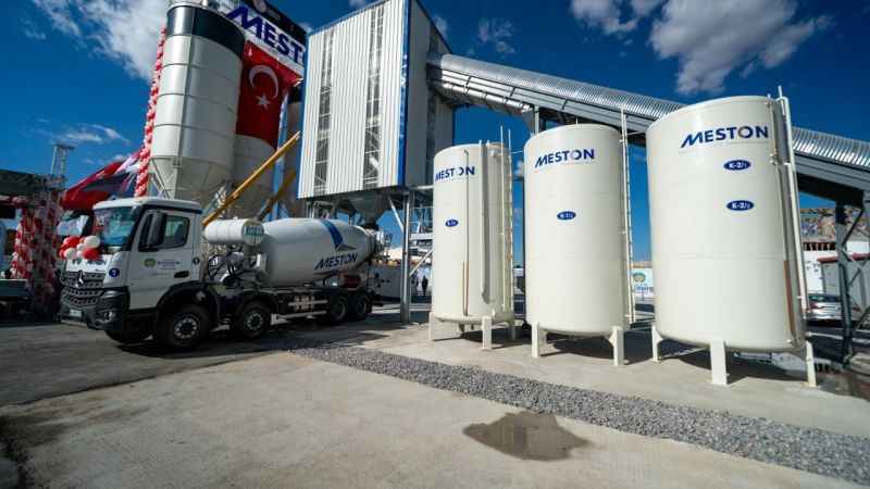 Malatya'da Beton Santralleri ve Asfalt Plentleri törenle hizmete girdi