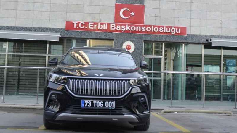 Togg Erbil sokaklarında