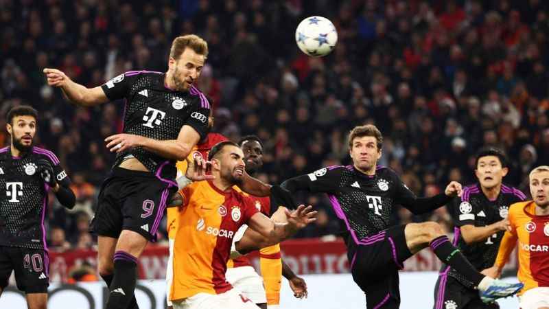 Galatasaray, Bayern'e son dakikalarda kaybetti