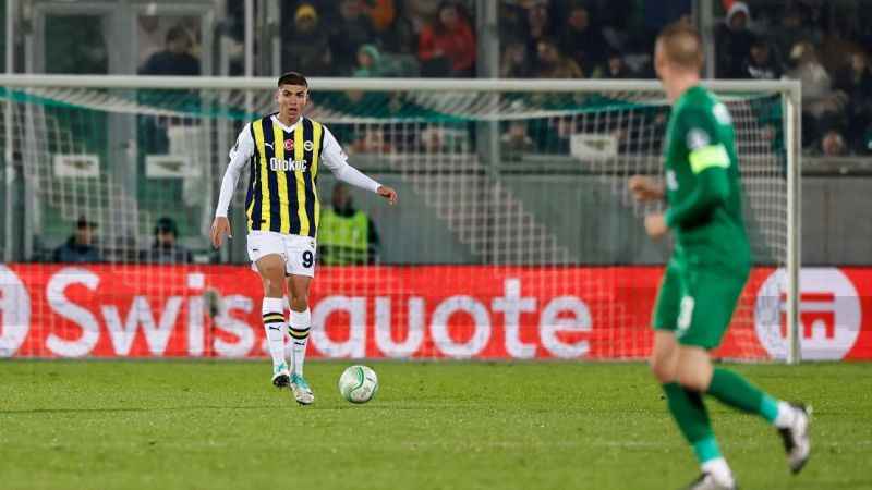 Fenerbahçe’nin Avrupa’daki galibiyet serisi de bitti