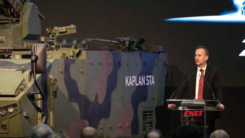 FNSS 300’üncü STA’yı TSK’ya teslim etti FNSS 300’üncü STA’yı TSK’ya teslim etti