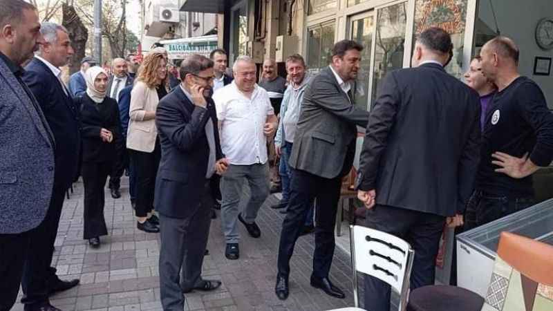 MHP İl Başkanı Muhammet Tekin esnafı ziyaret etti MHP İl Başkanı Muhammet Tekin esnafı ziyaret etti