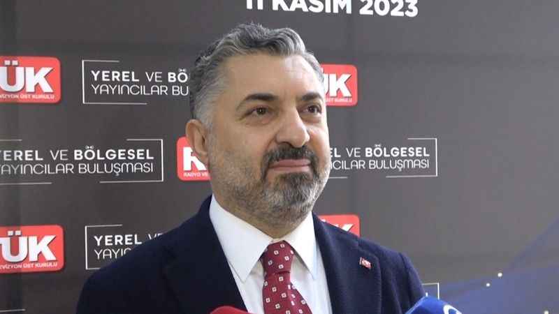 RTÜK Başkanı Şahin: “Türk medyası ile gurur duyuyorum"