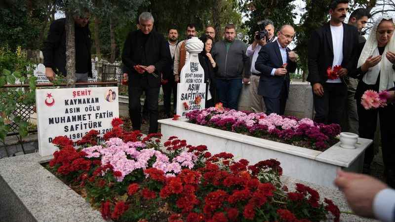 Şehit Kaymakam Safitürk, vefatının 7’nci yılında anıldı Şehit Kaymakam Safitürk, vefatının 7’nci yılında anıldı