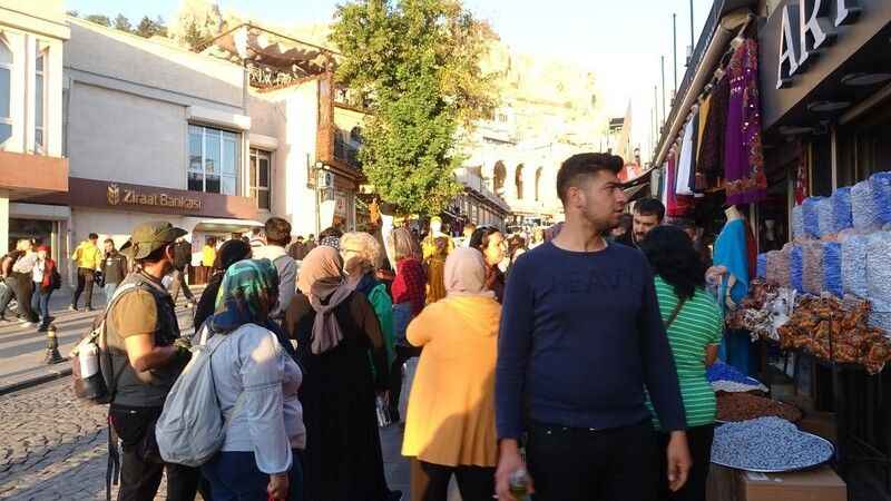 Turistler hafta sonu Mardin'e akın etti