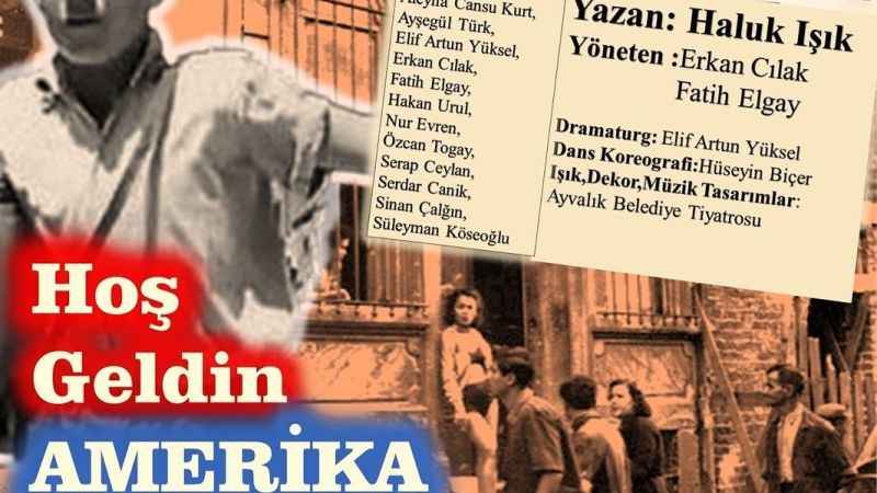 “Hoş geldin Amerika” oyunu Ayvalık’ta büyük ilgi gördü “Hoş geldin Amerika” oyunu Ayvalık’ta büyük ilgi gördü