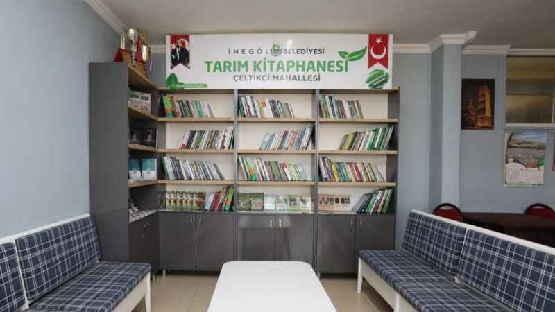 İnegöl’ün tarım kütüphanesi sayısı 2'ye çıktı