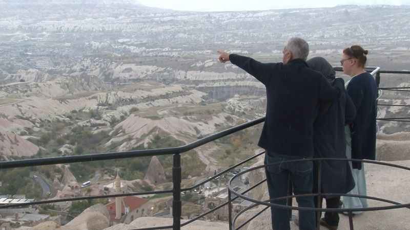 Görme engelli kız, gezdiği Kapadokya’yı anlattı
