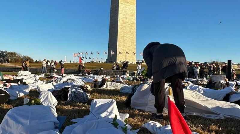 Washington DC'de "Özgür Filistin" gösterileri devam ediyor Washington DC'de "Özgür Filistin" gösterileri devam ediyor