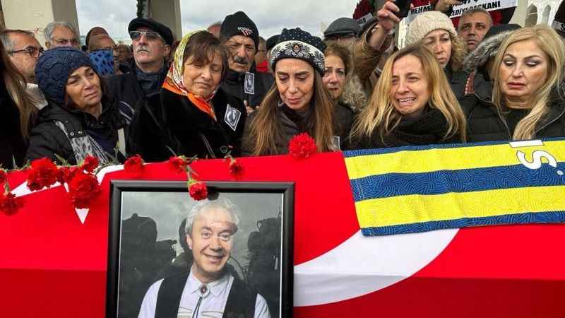 Metin Uca, Cebeci Asri Mezarlığı'na defnedildi Metin Uca, Cebeci Asri Mezarlığı'na defnedildi
