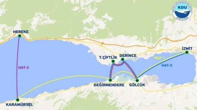 Hereke-Karamürsel vapur seferleri iptal edildi Hereke-Karamürsel vapur seferleri iptal edildi