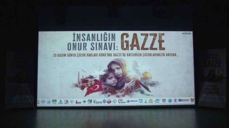 Gazze’de katledilen çocuklar Beykoz'da unutulmadı