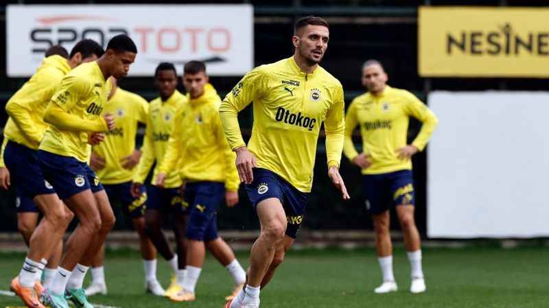 Fenerbahçe, Karagümrük maçı hazırlıklarını sürdürdü