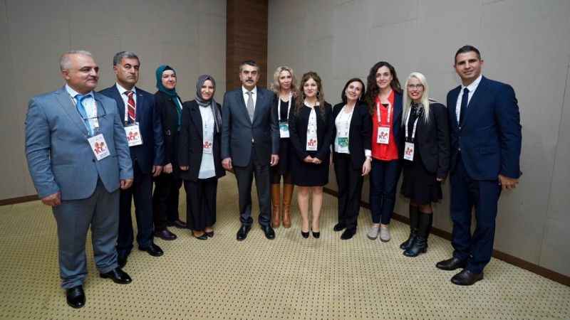 Milli Eğitim Bakanı Tekin, 81 ilden gelen öğretmenlerle buluştu