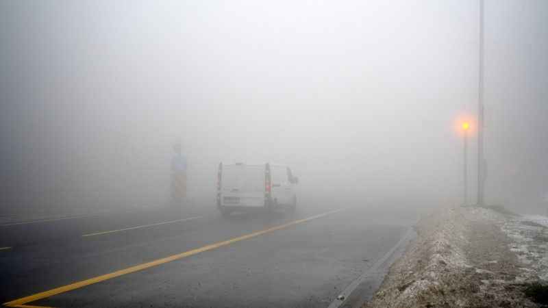 Bolu Dağı'nda göz güzü görmüyor