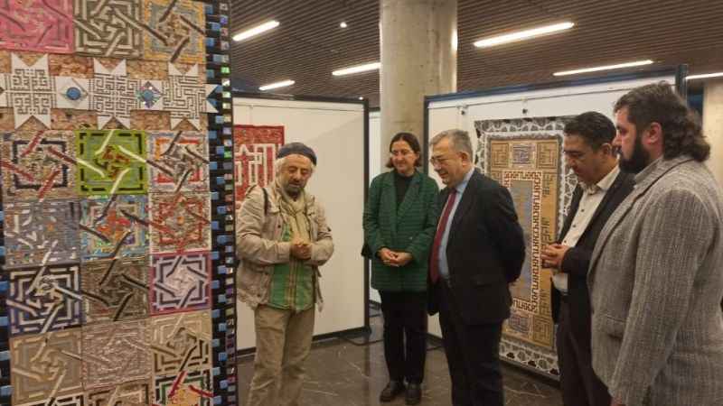 Atıklar sanat eserine dönüştürüldü Atıklar sanat eserine dönüştürüldü