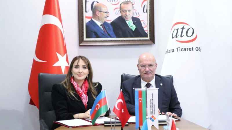 ATO ile Azerbaycan KOBSKA arasında işbirliği protokolü imzalandı ATO ile Azerbaycan KOBSKA arasında işbirliği protokolü imzalandı