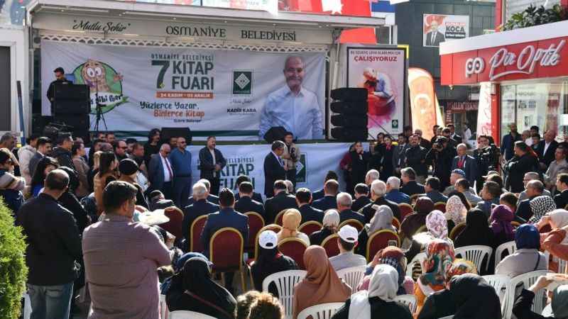 Osmaniye 7’nci Kitap Fuarı kitapseverleri bekliyor