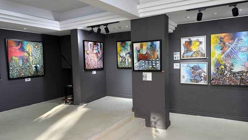 Ankara'da 'Mitolojik İzler' resim sergisi