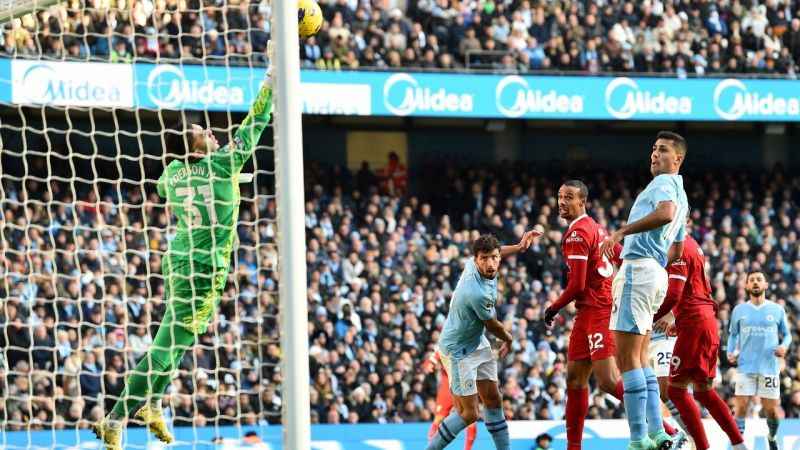 İngiltere Premier Lig: Manchester City: 1 - Liverpool: 1