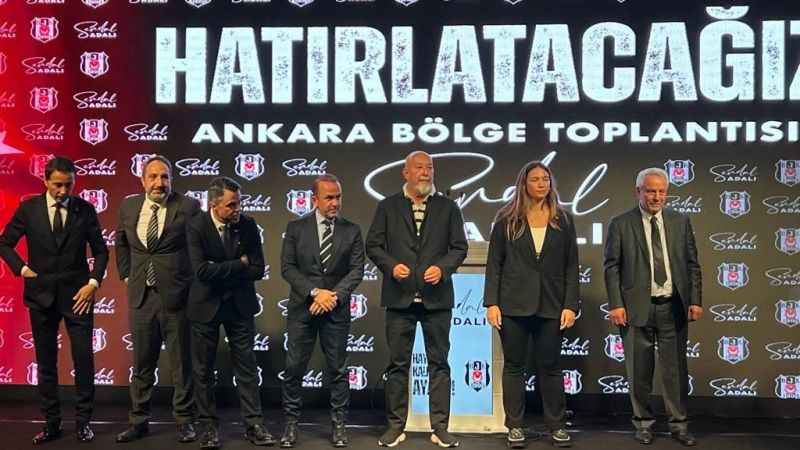 Beşiktaş Başkan Adayı Serdal Adalı kongre üyeleriyle bir araya geldi