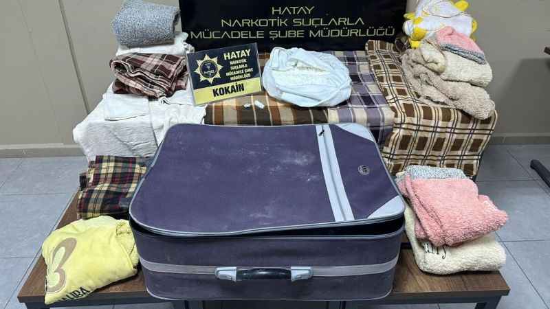 Valizden 12 kilo 150 gram kokain çıktı