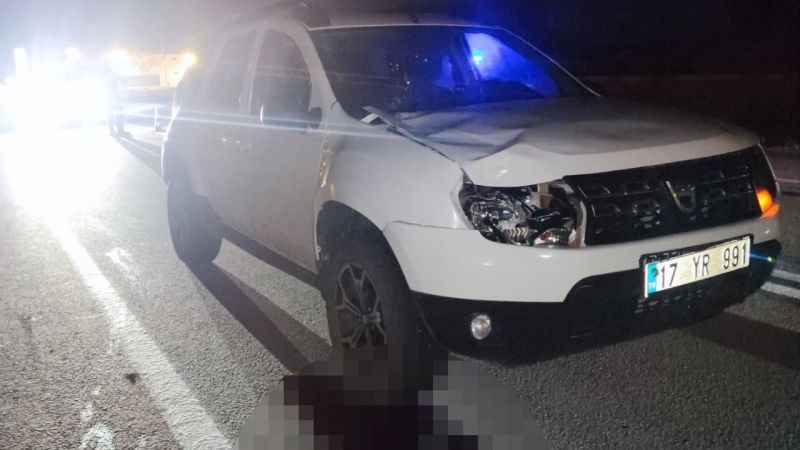 Bayramiç’te otomobilin çarptığı yaya hayatını kaybetti