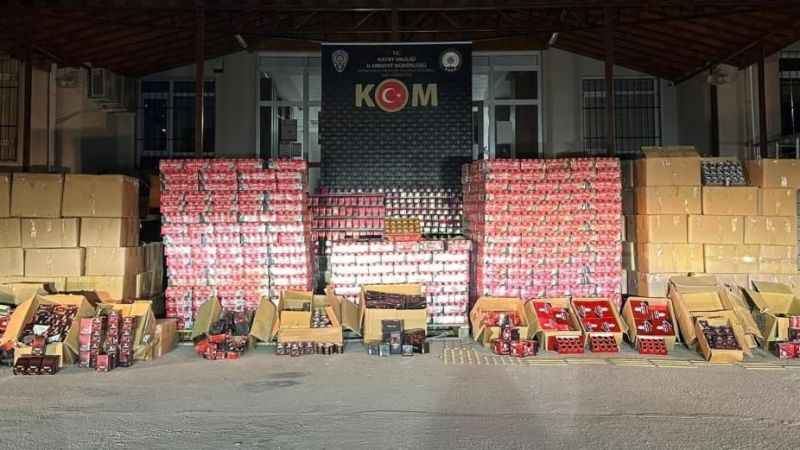 Hatay polisinden kaçakçılara operasyon