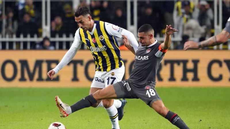 Fenerbahçe, Fatih Karagümrük'ü 2-1'le geçti