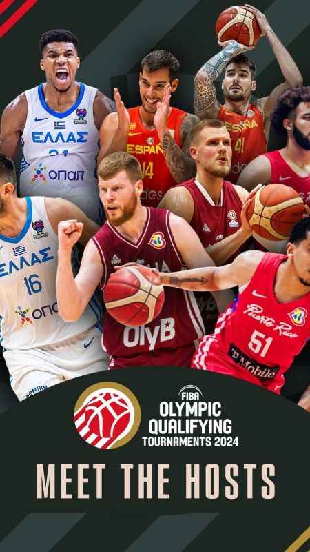 FIBA Olimpiyat Eleme Turnuvaları 2024'ün ev sahipleri onaylandı FIBA Olimpiyat Eleme Turnuvaları 2024'ün ev sahipleri onaylandı