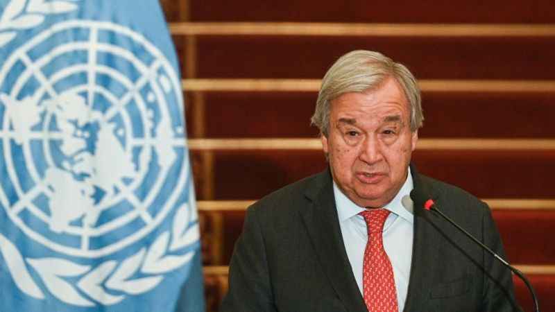 Guterres, Gazze’deki insani aranın uzatılmasını “umut ışığı” olarak nitelendirdi Guterres, Gazze’deki insani aranın uzatılmasını “umut ışığı” olarak nitelendirdi