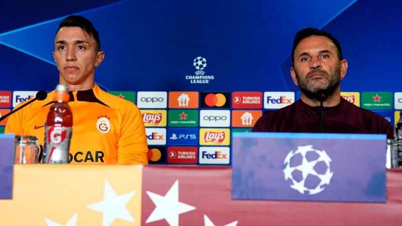 Okan Buruk: "Manchester United karşısında iyi oynayıp kazanmak istiyoruz"