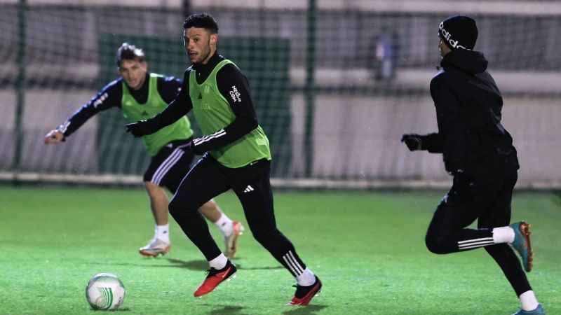 Beşiktaş, Club Brugge maçı hazırlıklarını sürdürdü Beşiktaş, Club Brugge maçı hazırlıklarını sürdürdü