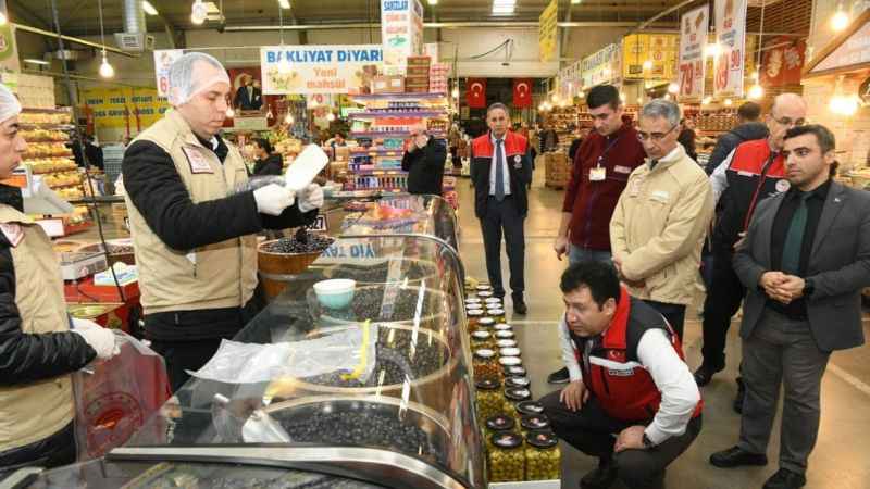 Ankara'da zeytin ve zeytinyağı ürünleri denetleniyor