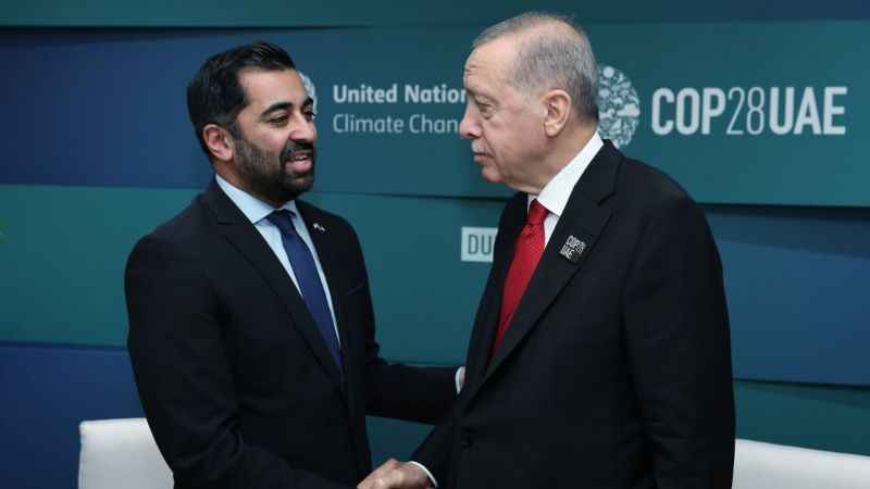 Cumhurbaşkanı Erdoğan, İskoçya Başbakanı Yusuf ile görüştü