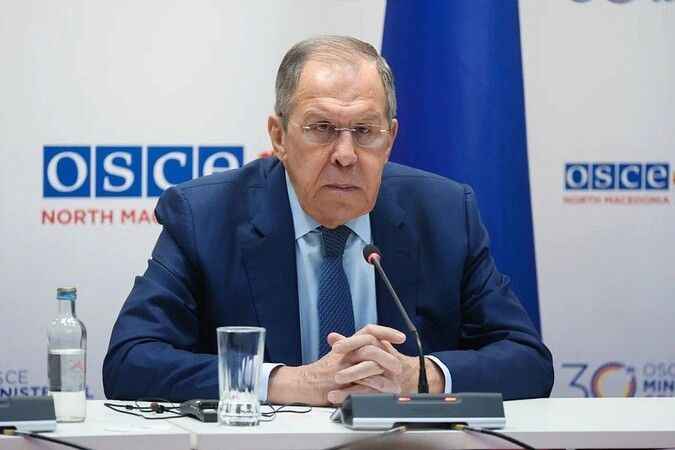 Lavrov: 