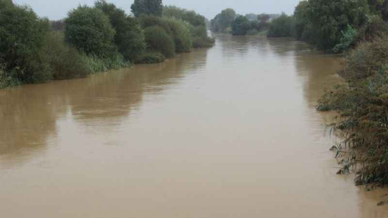 Menderes Nehri'ndeki su seviyesi eski haline geri döndü Menderes Nehri'ndeki su seviyesi eski haline geri döndü
