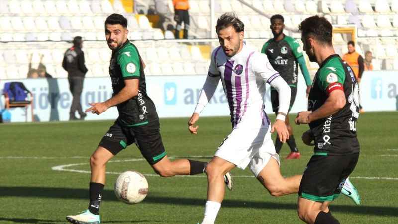 Trendyol 1. Lig: Ankara Keçiörengücü: 1 - Sakaryaspor: 3