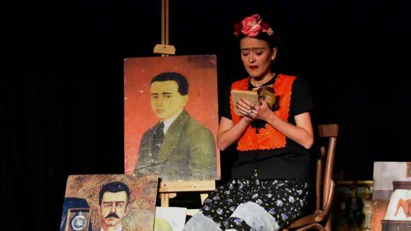 Frida Kahlo oyunu Bodrum'da seyirciyle buluşuyor Frida Kahlo oyunu Bodrum'da seyirciyle buluşuyor